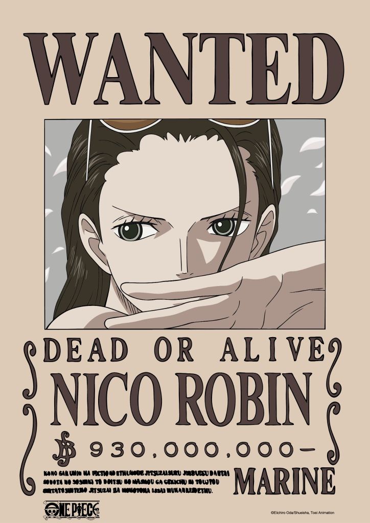 Poster Truy Nã One Piece V2 Băng Mũ Rơm A3 (42x30cm) – Tranh Wanted Luffy, Zoro, Sanji, Robin, Chính Hãng TEENBOX