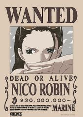 Poster Truy Nã One Piece V2 Băng Mũ Rơm A3 (42x30cm) – Tranh Wanted Luffy, Zoro, Sanji, Robin, Chính Hãng TEENBOX