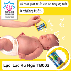 Trống lắc âm thanh trắng dành cho bé mới sinh từ PEOPLE Nhật Bản TB003 - Kích thích thị giác & thính giác