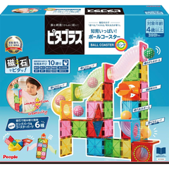 Đồ chơi xếp hình nam châm PEOPLE Nhật Bản - Bộ đường ống 34 chi tiết PGS147