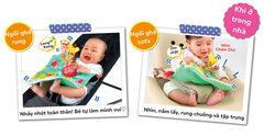 Đồ chơi cho bé sơ sinh - Khăn Treo Nôi & Xe Đẩy Cho Bé từ PEOPLE Nhật Bản TB151