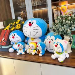 Gấu Bông Doraemon 23cm Chính Hãng – Thú Bông Mèo Máy Dễ Thương, Teenbox Phân Phối