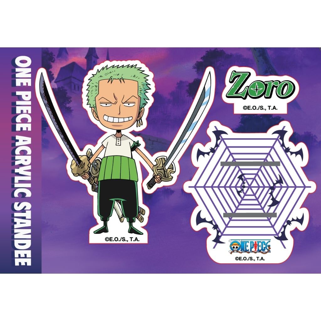 Mô Hình Chibi Acrylic One Piece – Mô Hình Anime, Decor Bàn Làm Việc, Quà Tặng Fan Anime, Chính Hãng TEENBOX