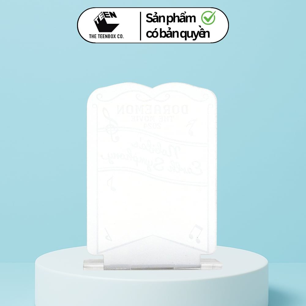 Mô Hình Mica Doraemon Phim 2024 Màu Xám 10x8cm – Standee Chính Hãng, Teenbox Phân Phối