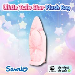 Túi Bông Little Twin Star Chính Hãng – Túi Đeo Chéo Mini 20x18cm, Bông Mềm Nhẹ, Phân Phối Teenbox