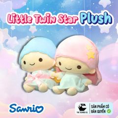 Thú Bông Little Twin Star Size S+  – Gấu Bông Sanrio Chính Hãng Cao Cấp, Quà Tặng Dễ Thương, Teenbox Phân Phối