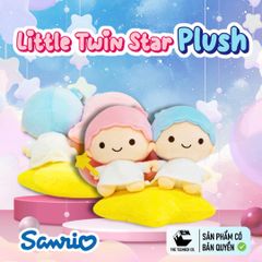 Thú Bông Little Twin Star Size S – Gấu Bông Sanrio Chính Hãng Cao Cấp, Quà Tặng Dễ Thương, Teenbox Phân Phối