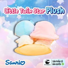 Thú Bông Little Twin Star Size S – Gấu Bông Sanrio Chính Hãng Cao Cấp, Quà Tặng Dễ Thương, Teenbox Phân Phối