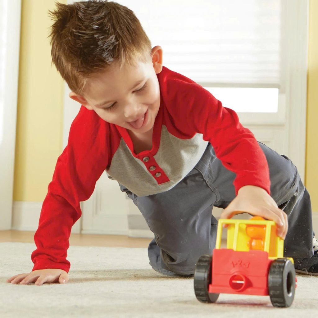 Đồ chơi dành cho bé 2 tuổi - Bộ đồ chơi xây dựng Construction Crew Learning Resources LER 2868