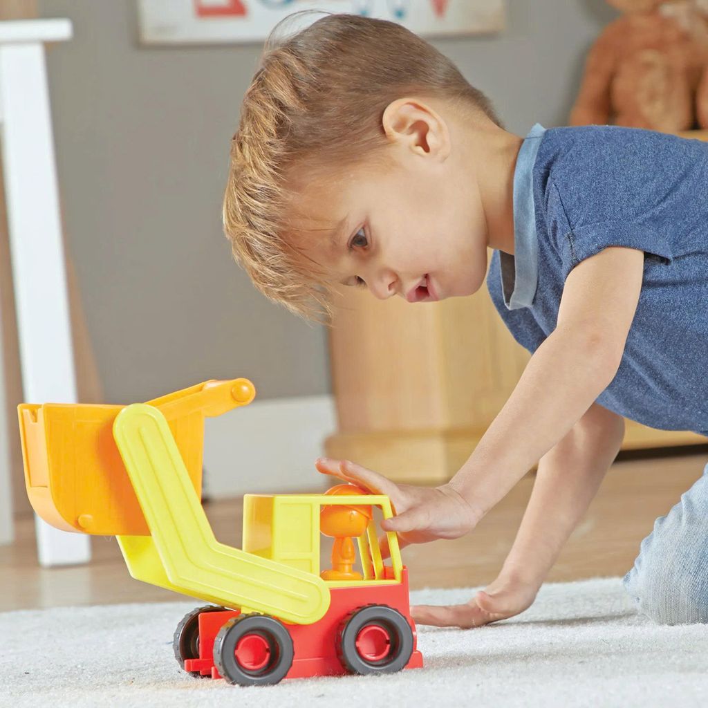 Đồ chơi dành cho bé 2 tuổi - Bộ đồ chơi xây dựng Construction Crew Learning Resources LER 2868