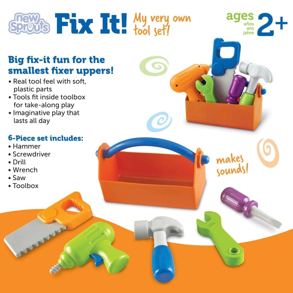 Bộ công cụ thợ sửa chữa | New Sprouts® Fix It! Learning Resources LER 9230
