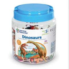 Bộ đồ chơi học đếm khủng long dành cho bé 3 tuổi - Set of 60 Learning Resources LER0811