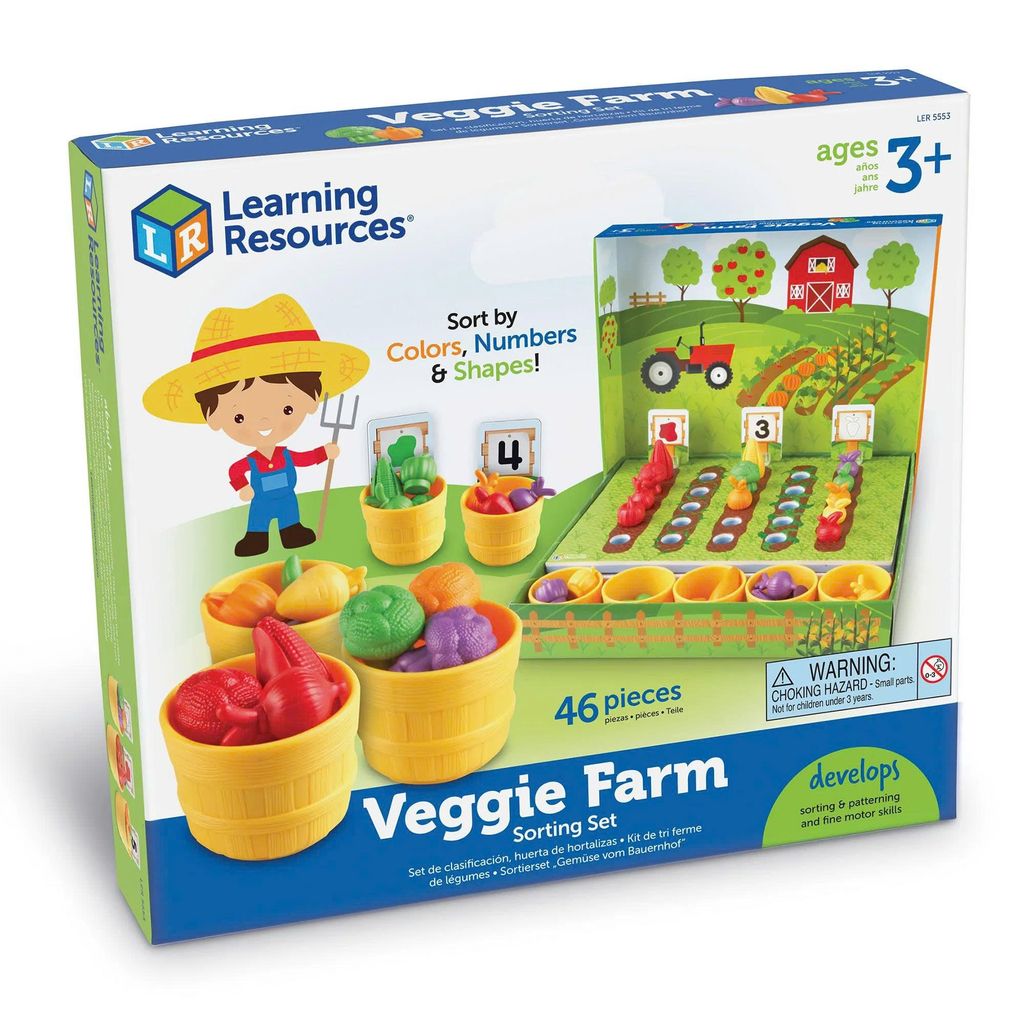 Bộ đồ chơi học màu sắc và số đếm dành cho bé từ 3 tuổi - Learning Resources LER5553