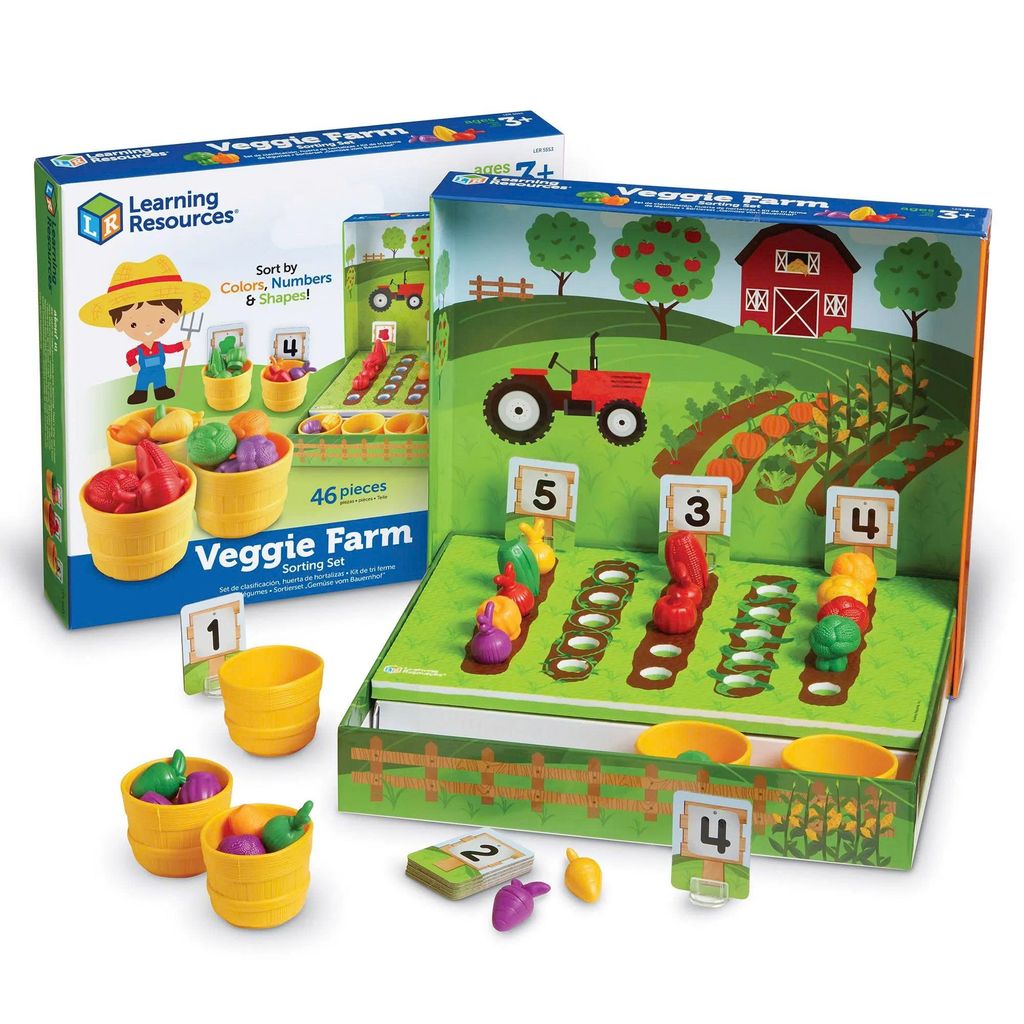 Bộ đồ chơi học màu sắc và số đếm dành cho bé từ 3 tuổi - Learning Resources LER5553