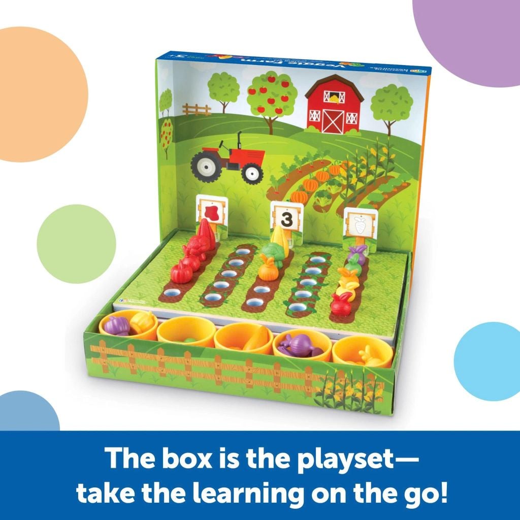 Bộ đồ chơi học màu sắc và số đếm dành cho bé từ 3 tuổi - Learning Resources LER5553