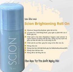 (Mới) Lăn khử mùi Scion ngăn mùi hôi nách không làm ố quần áo làm sáng vùng da dưới cánh tay
