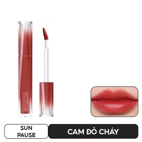 Son Bóng Pha Lê 3CE Căng Bóng, Ẩm Mượt Misty Lip Bare 4.6g Sun Pause