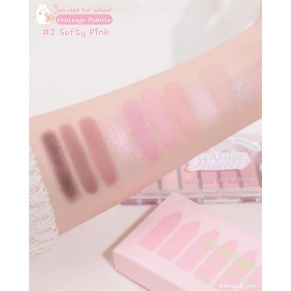 Bảng phấn mắt Too Cool For School Frottage Palette #