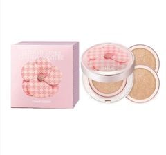 Giftset Phấn Nước Ohui Ultimate Cover Cushion Moisture Flower Edition Limited 2026 #01
