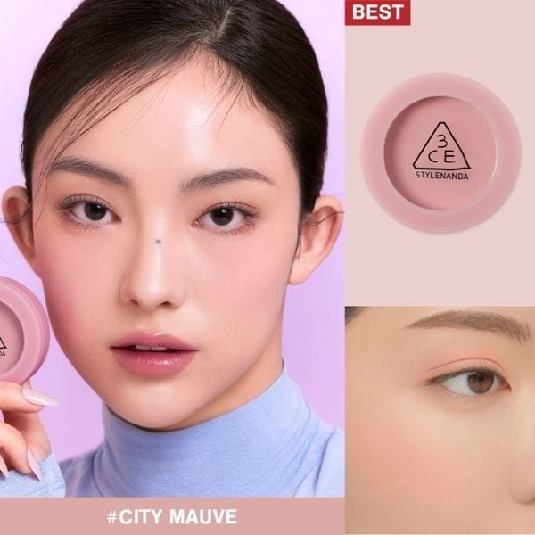 Phấn má 3CE city mauve