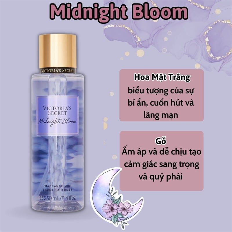 Mist vs 250ml _ midnight Bloom shimmer