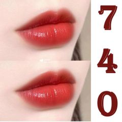 [full size] Son Dior addict hydrating shine lipstick #740-đỏ gạch full box