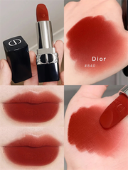 [full size] Son thỏi lì Dior Rouge Matte #840 Rayonnante -màu cam gạch fullbox