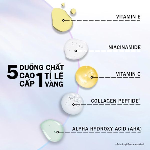 Serum dưỡng ẩm sáng da & giảm nếp nhăn OLAY SUPER SERUM 5 IN 1 BENEFIT FACE