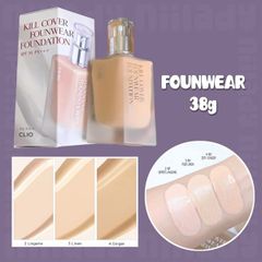 Kem Nền Clio Kill Cover High Glow Foundation 38G #2bp