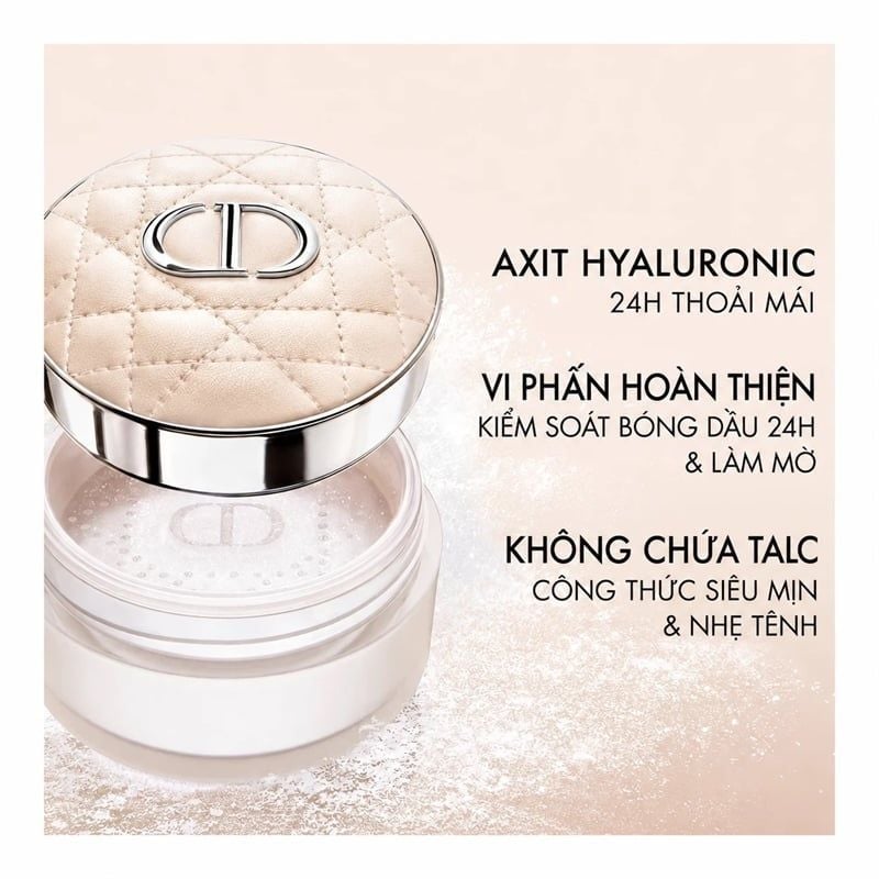 Phấn phủ bột Dior forever on set powder #01-fair