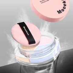 Phấn phủ Bột Mooekiss 3 Màu Glam up Tri-tone Setting Powder #03