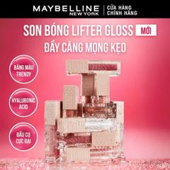 Son tint bóng Maybelline lifter gloss #014 heat