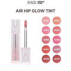 Son Black Rouge air hip glow tint #AH8