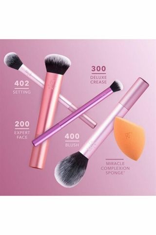 Bộ Cọ Real Techniques Everyday Essentials 5brush (tặng 2 mút)