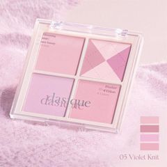Má hồng #05 violet knit Dasique blending mood cheek 2762