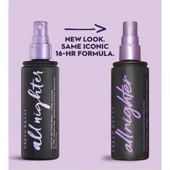 Xịt khóa nền Urban Decay All Nighter long lasting makeup setting spray lâu trôi 118ml