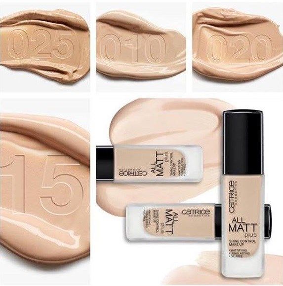 Kem Nền Catrice all matt shine control 18H #010