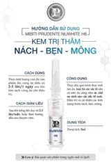 Nuwhite Làm trắng vùng nách, bẹm , mông H6 5ml -chuẩn hãng mỹ