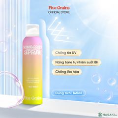 Xịt chống nắng Cao cấp Five Grains nâng tone Pro-Xylane 160ML
