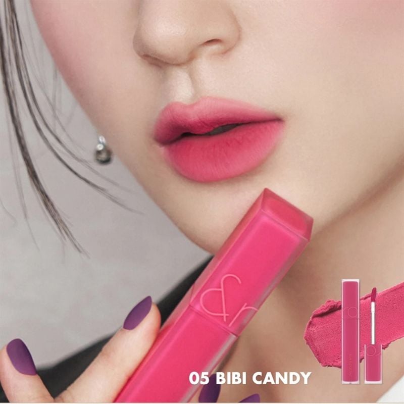 Son Kem Lì Romand Blur Fudge Tint 5g #05 Bibi candy