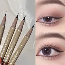 Kẻ bọng mắt nước Sweet Mint eyeliner bút kẻ mắt đầu mảnh #đen