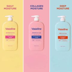 Sữa Dưỡng Thể Vaseline Collagen Moisture Lotion 1000ml #hồng