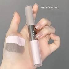 Tạo Khối Bắt Sáng 2 Đầu dạng Kem Judydoll Liquid Highlighter & Contour #02-ấm