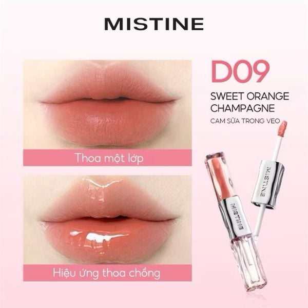 Son mistine 2 đầu D09