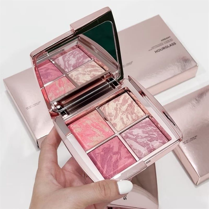 ￼[PHIÊN BẢN GIỚI HẠN] Bảng Phấn Má Hồng 4 Ô Hourglass Ambient Lighting Edit Flushed Edit