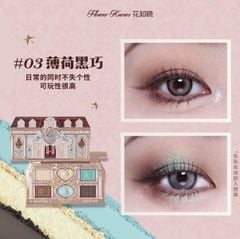 Bảng Phấn Mắt Hoa Biết FLOWER KNOWS Sweetie Bear #03-chocolate
