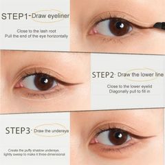 Gel kẻ mắt bền màu lâu trôi êm dịu Judydoll Eyeliner Gel #nâu