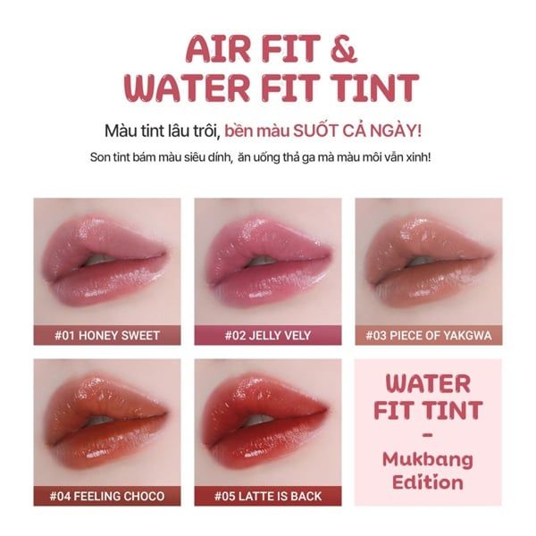 Son tint lì BBIA air fit & water fit tint #03