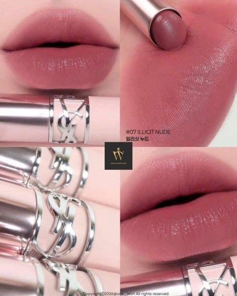 Son Dưỡng Yves Saint Laurent YSL Lovenude Blusher #07-ilicit nude