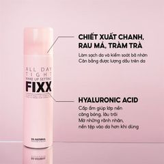 Xịt Khoá Makeup So Natural Fixx All Day Tight Make Up Setting -120ml #Hồng